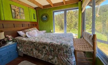 CASA CHILENA CON VISTA PANORAMICA SECTOR LAS ACHIRAS