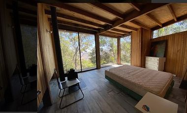 CASA DE ROBLE EN BOSQUE NATIVO SECTOR LAS ACHIRAS