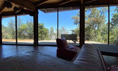 CASA DE ROBLE EN BOSQUE NATIVO SECTOR LAS ACHIRAS