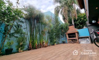 Exc. Chalet en Esquina, Todo Reciclado a Nuevo con Detalles de Categoría