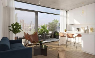 Venta -Departamento 2 ambientes  con 2  balcónes Terraza -Belgrano