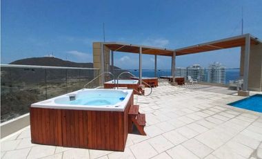 Venta espectacular apartamento amoblado turístico en Santa Marta