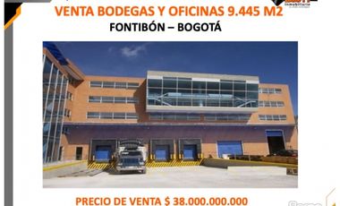 **VENTA BODEGAS Y OFICINAS 9.445 M2 FONTIBÓN