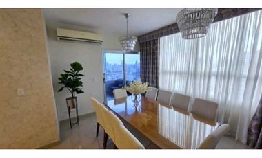 APARTAMENTO EN SAN FRANCISCO PH SOUTH COAST 3REC 2B CBE AMOBLADO