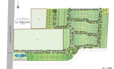 Lote en Barrio Privado La Toscana, Vistalba