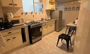 ALQUILER DEPTO AMOBLADO 4 AMB C/BALCON RECOLETA