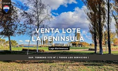 VENTA LOTE | LA PENINSULA | LAGO MARIMENUCO