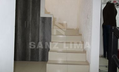 Los Olivos 3ra sección: Casa de tres niveles con espacios muy bien aprovechados.