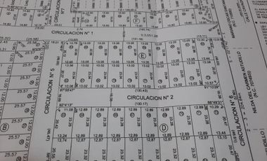 Lotes en Distrito Alto,Coquimbito, Maipú.