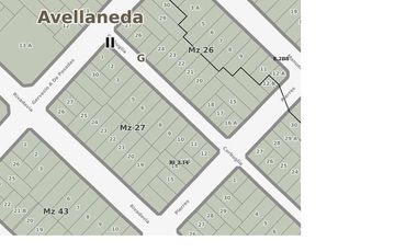 Lote en venta en Villa Dominico. OPORTUNIDAD