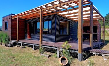 CASA 3 AMBIENTES CON PARRILLA Y PILETA EN SIERRAS
