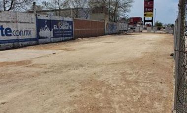 RENTA DE TERRENO COMERCIAL POR FCO. I MADERO EN CULIACAN SINALOA
