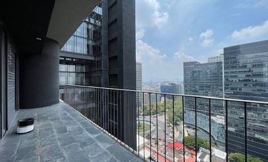 RENTA DEPARTAMENTO AMUEBLADO SOBRE AV. PASEO DE LA REFORMA