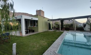 VENTA VILLA TACU- 2 CABAÑAS CON PILETAS- EQUIPADAS