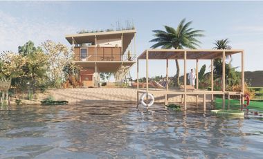 CASA QUINTA AL RIO EN SAUCE VIEJO A TERMINAR