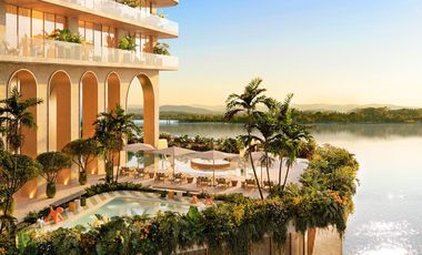 Venta Espectacular Suite con balcón. Puerto Santa Ana. Yoo Guayaquil. Uribe Schwarzkopf