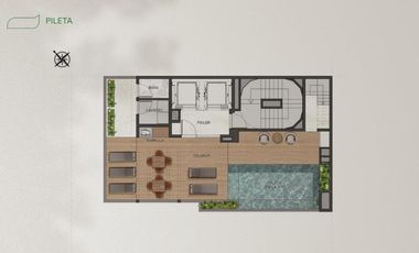 VENTA Departamento  1 Ambiente.  Palermo.  Amenities
