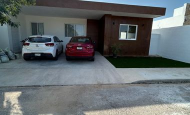 Casa de una planta y 3 dormitorios en Praderas del Mayab