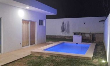 Casa de una planta y 3 dormitorios en Praderas del Mayab