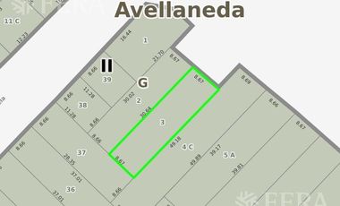 Venta de terreno en  Villa Domínico
