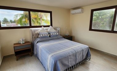 Casa en venta frente al mar en Chuburná
