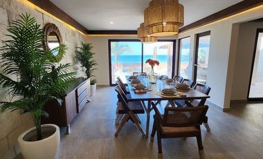 Casa en venta frente al mar en Chuburná