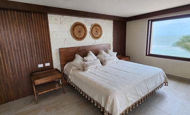 Casa en venta frente al mar en Chuburná