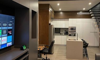Loft de Lujo Amueblado en Renta – Col. Cuauhtémoc Norte