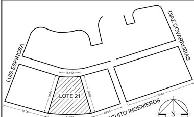 Circuito Ingenieros en Ciudad Satélite