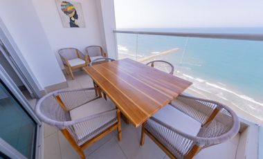 Apartamento Bocagrande vista al mar y centro amurallado