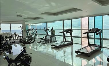 Apartamento Bocagrande vista al mar y centro amurallado