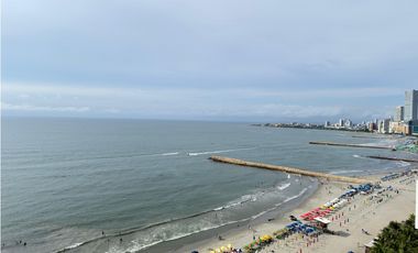 Apartamento Bocagrande vista al mar y centro amurallado