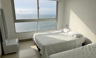 Apartamento Bocagrande vista al mar y centro amurallado