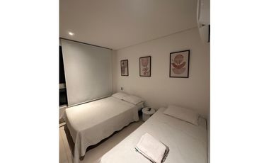 Apartamento Bocagrande vista al mar y centro amurallado