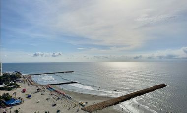 Apartamento Bocagrande vista al mar y centro amurallado