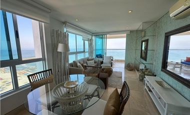Apartamento Bocagrande vista al mar y centro amurallado