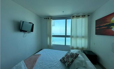 Apartamento Bocagrande vista al mar y centro amurallado