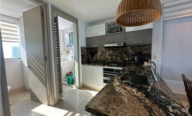 Apartamento Bocagrande vista al mar y centro amurallado