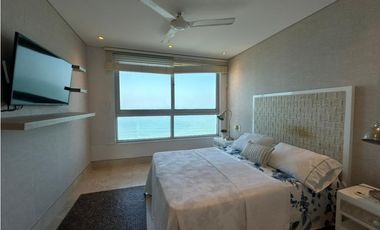 Apartamento Bocagrande vista al mar y centro amurallado