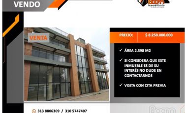 VENTA BODEGA 2.598 M2 COTA - SIBERIA