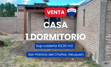 VENTA-CASA 1 DORMITORIO - SAN PATRICIO DEL CHAÑAR