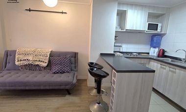 Arriendo Departamento Amoblado en Lomas de Montemar