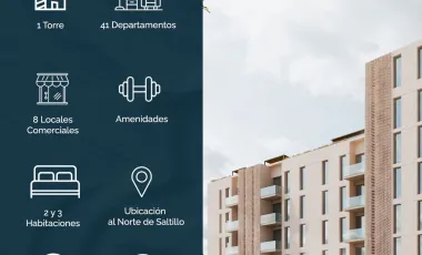 Departamento en venta en Los Valdez, Saltillo, Coahuila de Zaragoza