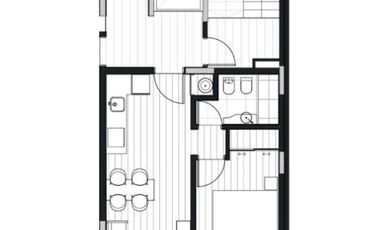 VENTA Departamento 1 dormitorio. Rosario, Pichincha