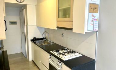 Departamento en alquiler en torre en Nuñez, amenities y cochera