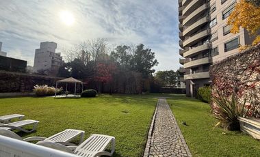 Departamento en alquiler en torre en Nuñez, amenities y cochera
