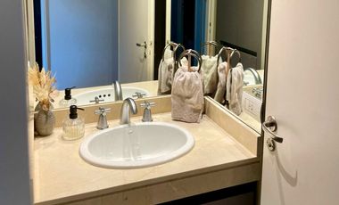 Departamento en alquiler en torre en Nuñez, amenities y cochera