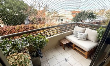 Departamento en alquiler en torre en Nuñez, amenities y cochera