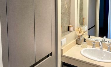 Departamento en alquiler en torre en Nuñez, amenities y cochera