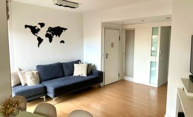 Departamento en alquiler en torre en Nuñez, amenities y cochera